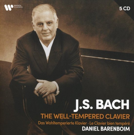 J.S. Bach: The Well-tempered Clavier (5CD)