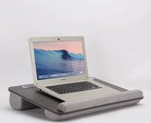 LeadNow Luxe laptoptafel met kussen - Comfortabele laptopstandaard voor laptop t/m 17 inch - Zwart