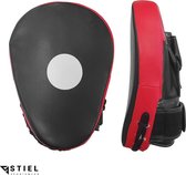 Stiel Handpad - Stootpad - PU - Zwart met rood