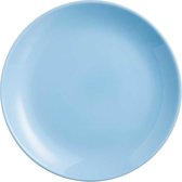 Luminarc Diwali Servies Blauwe Dessertborden D19cm - Opaal (set van 6) En Yourkitchen E-kookboek - Heerlijke Smulrecepten