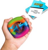 Snapperz®️ - Fidget toys pakket - Pop it Snapperz Regenboog - Unpop it! Kaartspel - set van 2