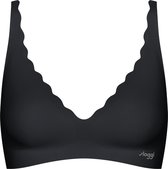 Sloggi ZERO Feel Wavy Bralette Zwart-XL