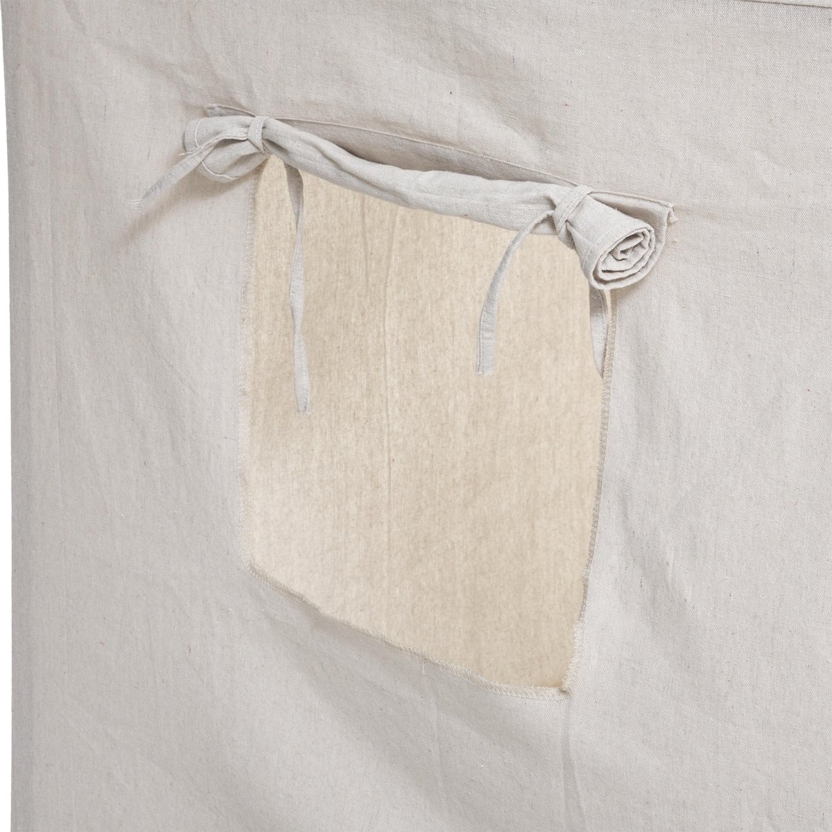 Atmosphera Kids Speelhuisje met canvas - Dennehout - Tent - 77.5 X 77.5 X H116 CM - Speeltent — afbeelding 3