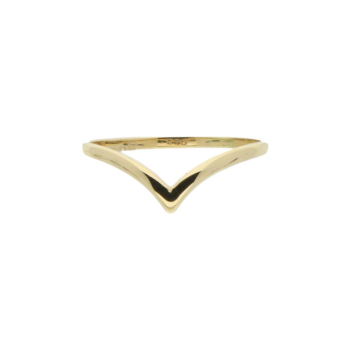 Glow 214.1008 ring goud goudkleurig