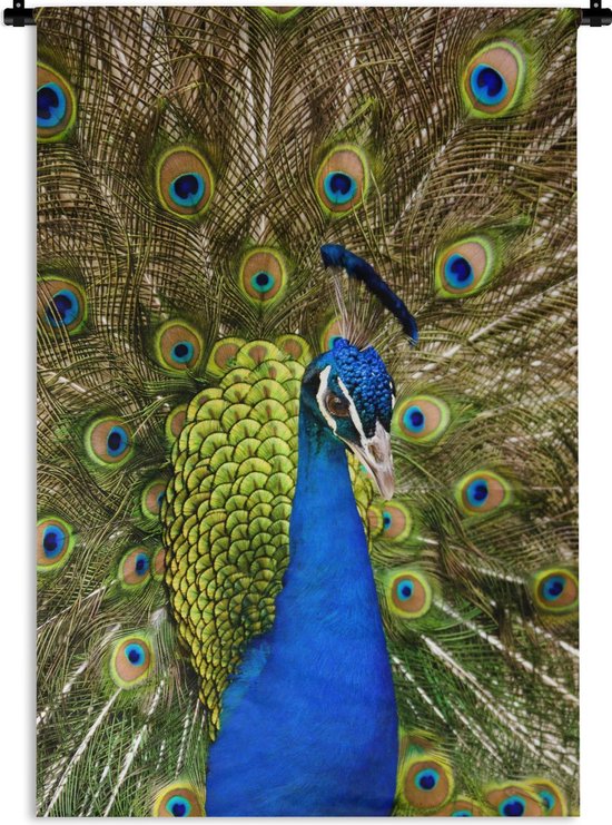 Tapisserie - Paon - Ressorts - Bec - 90x135 cm - Tapisserie