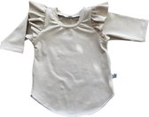 Stijlie kids jurkje beige met ruffles 74