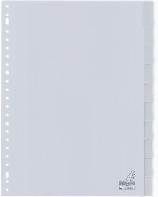 Conipa® - Set van 10 A-Z tabbladen voor ordners, DIN A4