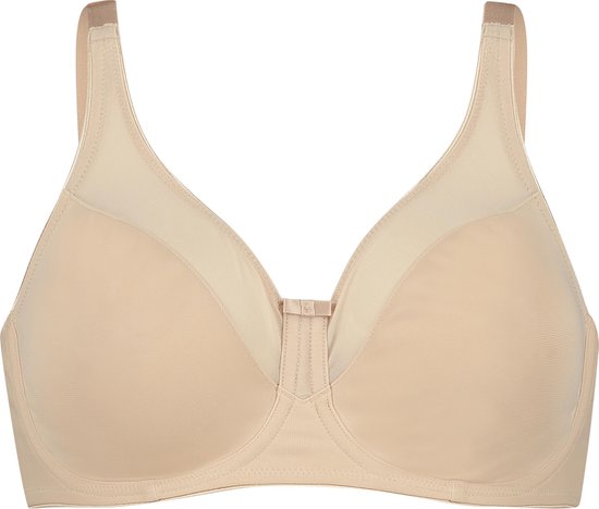 Hunkemöller Niet-voorgevormde BH Nina Minimizer full cup - beige - Maat E90