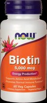 Biotin 5000 mcg - 60 capsules