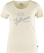FJALLRAVEN Sunrise t-shirt vrouwen chalk white - xs