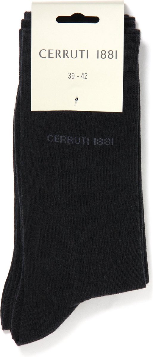 Cerruti 1881 sokken 9-pack zwart maat 39-42