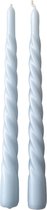 Swirl Dinerkaars – Set/2 – 2,1 x 25 cm – Light Blue - Branded By