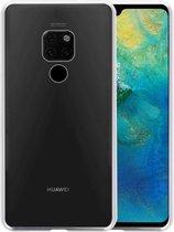 Magnetic Back Cover voor Huawei Mate 20 Zilver - Transparant