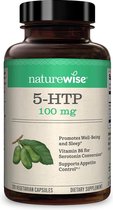 NatureWise - 5-HTP 100mg voor Natuurlijke stemmings- en slaapondersteuning - (120 stuks)