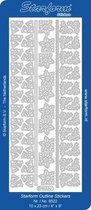 Starform Stickers Borders / Corners 19: Christmas (10 PC) - Gold - 8522.001 - 10X23CM