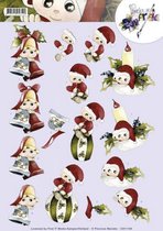3D Knipvel - Precious Marieke - Christmas dolls