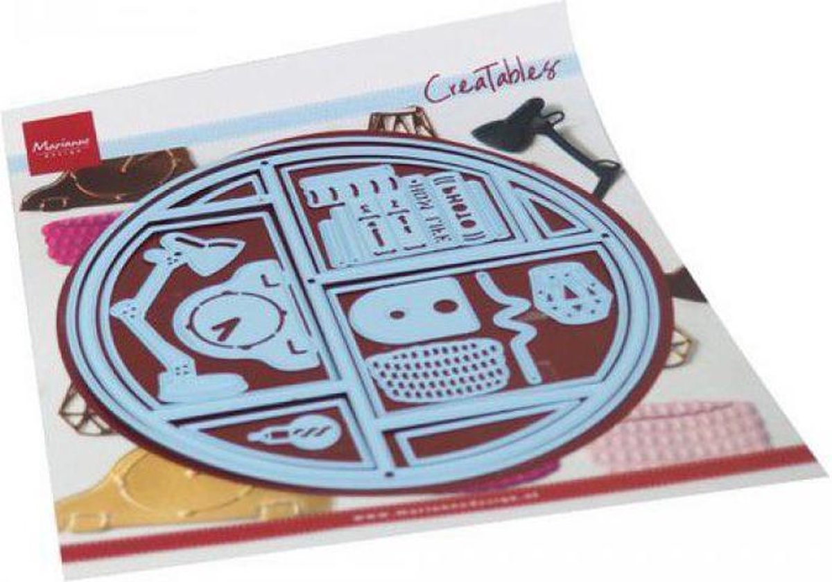 Marianne Design Creatables Snij en Embosstencil - Cirkel Layout
