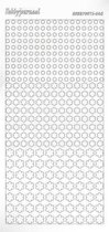 Hobbydots sticker - Adhesive - White