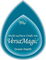 GD57 VersaMagic Dew drop Ocean Depth donker blauw - stempelkussen small - marineblauw inktkussen