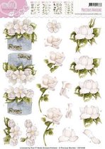 3D Knipvel - Precious Marieke - Romance - Roses 10 stuks
