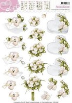 3D Knipvel -  Precious Marieke - Romance - Flowery gift