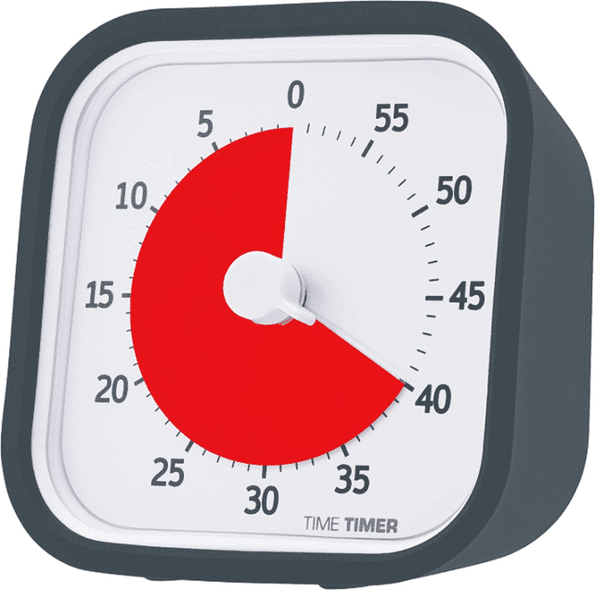 Time Timer® MOD Education Edition - kleur Charcoal/grijs - 60 Minuten Visuele Timer - timer voor kinderen - schermtijd instellen — afbeelding 11