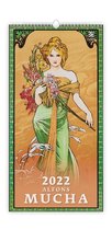 Helma C259-22 Alfons Mucha 2022 Kalpa Wandkalender