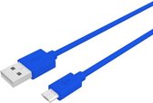 Celly Oplaadkabel Procompact Micro-usb 1 Meter Pvc Blauw