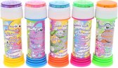 Bellenblaas | Cadeau set 5 x 60 ml | Spel voor buiten | Bellenblaas navulling mogelijk
