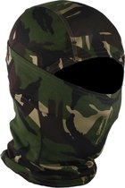 Baclava Unisexe - Bonnet de casque - Casque de moto - Skimutes - Balaclava - Masque de visage - Camouflage Green - Taille unique