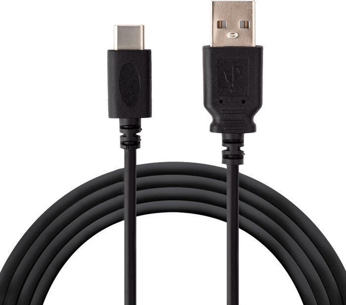 Under Control Playstation 5 Dualsense controller Oplaadkabel 3 meter USB naar USB C - Zwart