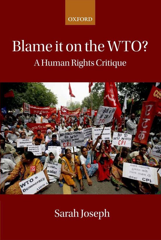 Blame it on the WTO? - cover