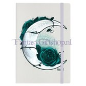 Fantasy Giftshop Notitieboek - Moon with Rose - A5