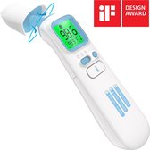 Digitale Voorhoofd- en Oorthermometer - Infrarood Koortsthermometer voor baby's, kinderen en volwassenen – Temperatuurmeter