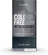 Knight & Wilson COLOUR FREEDOM Permanent Metallic Hair Colour Stone Grey