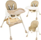 Kinderstoel 3 in 1 Verstelbaar - Stoel - Kinderzitje - Stoeltje - Stoelen - Voederstoel - Eetstoel - Combistoel - Baby Eetstoel - Kinderstoel voor Baby's - klaptafel 5-punts Gordel