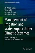 Global Issues in Water Policy 25 - Management of Irrigation and Water Supply Under Climatic Extremes