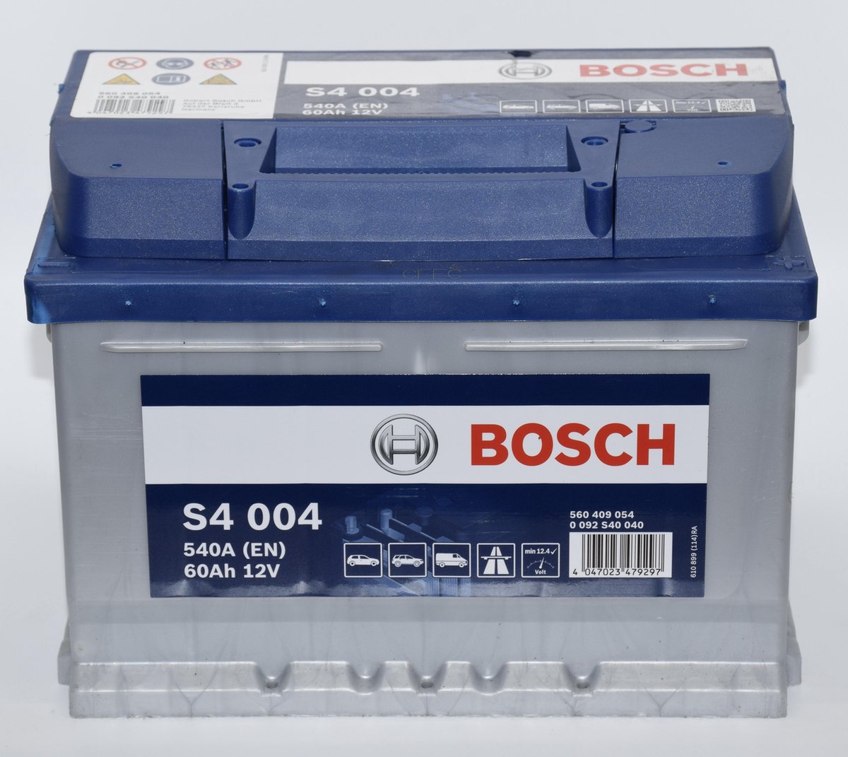 Adviseren kapsel drie Bosch S4 004 Blue Auto Accu 60 Ah | bol.com