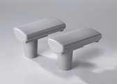 Westfalia Regengoot sifon, 2 stuks, 15 cm lang, tot 9 cm downpipe diameter