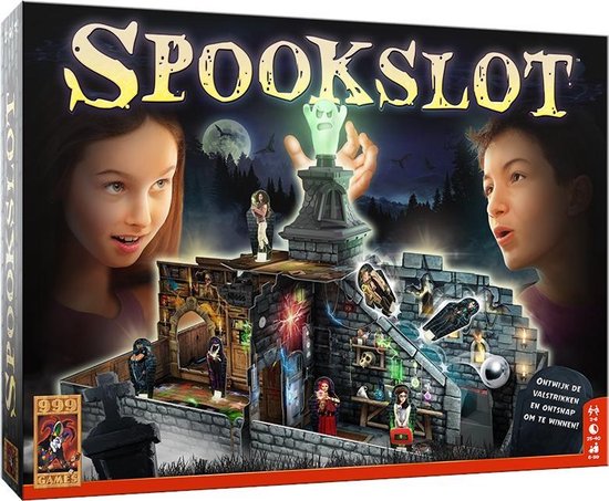 Gezelschapsspel: Spookslot Bordspel, uitgegeven door 999 Games