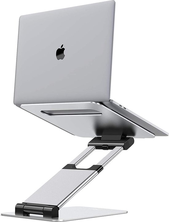 Laptop standaard | Ergonomisch| In hoogte verstelbaar| draaibaar| Zit-sta bureau| Universeel| Laptop houder|Tablet houder|