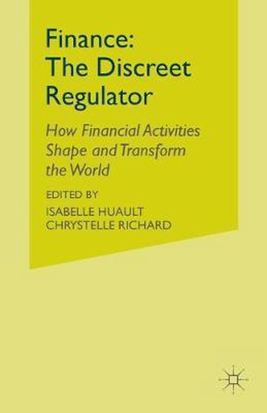 Finance The Discreet Regulator 9781349347254 Boeken