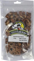 Zoolekker Vleesblokjes - hondensnack - Eend - 100 gram
