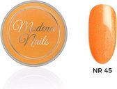 Modena Nails Acryl Neon Glitter Oranje – 45