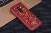 UNIQ Accessory Galaxy S9 Plus Hard Case Backcover glitter - Rood (G965)