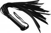 Strakke leren zweep - BDSM - Zweepjes en Knevels - Zwart - Discreet verpakt en bezorgd