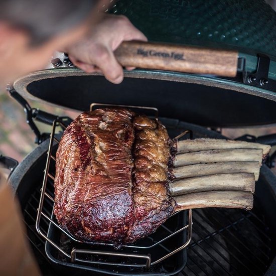 Big Green Egg Rib and Roast Rack Ribrack Sparerib Rack