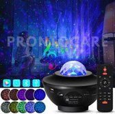 Starry projector light – Sterren projector - Sterrenlamp – Met muziek – Bluetooth & usb-aansluiting