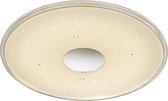 LED Plafondlamp - Torna Seykon - 30W - Aanpasbare Kleur - Dimbaar - Afstandsbediening - Sterlicht - Rond - Mat Wit - Kunststof