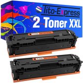 PlatinumSerie 2x toner cartridge alternatief voor HP CF530A Black